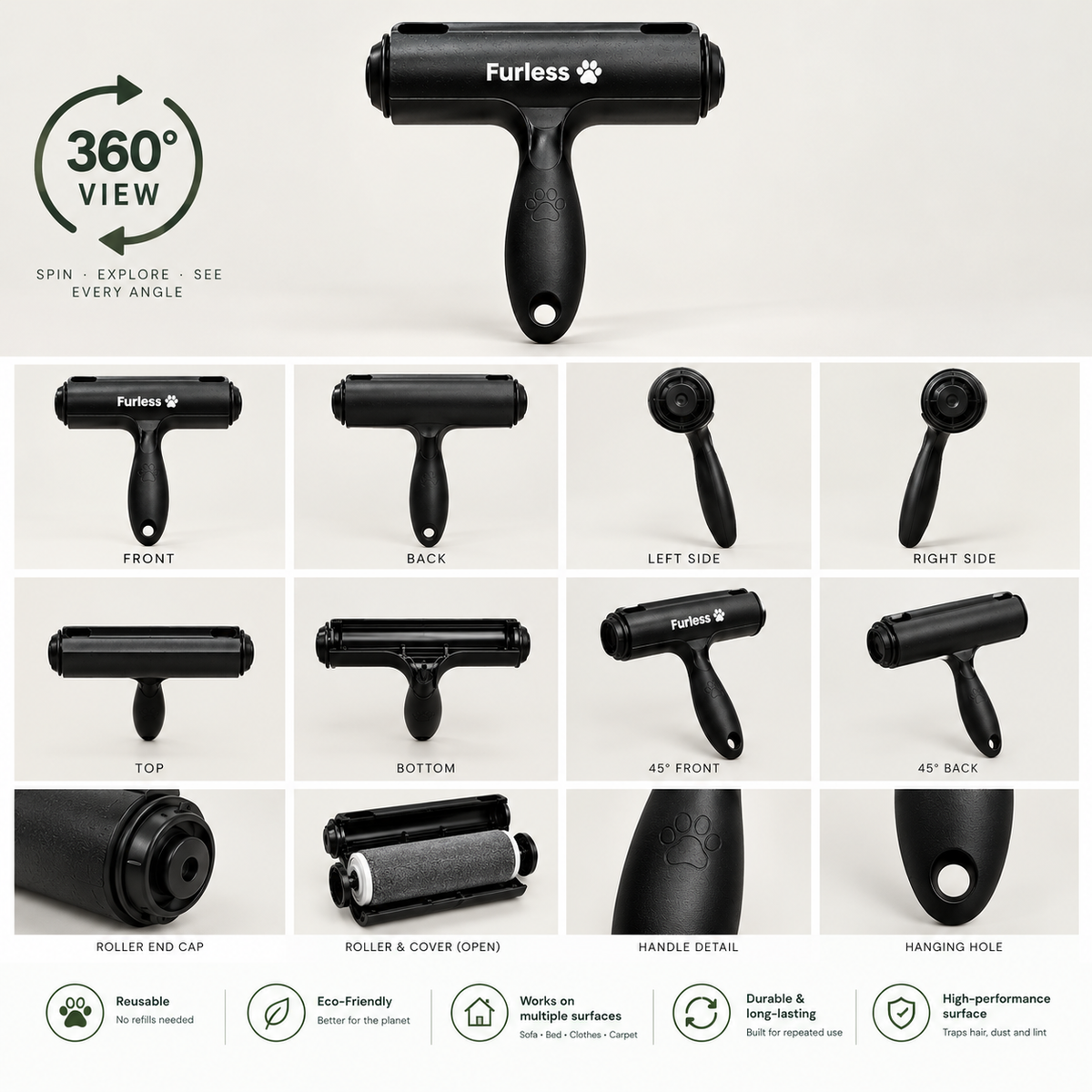 Furless Pet Hair Remover